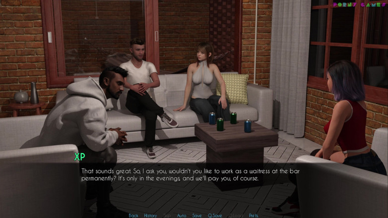 Porny Games: Escovic Games에서 행복하게 - 섹스하고 자위하는 친구를 지켜보는 발정난 마누라 2