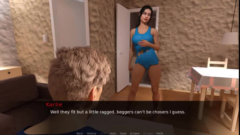 Dirty GamesXxX: How we met: Lonely cute girl in the big city-...
