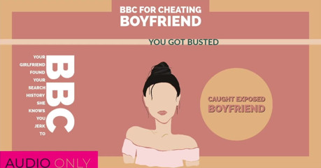 Campsissyboi: AUDIO ONLY - BBC for cheating boyfriend caught jerking to porn...
