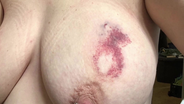 Hot potato girl: Caned cunt