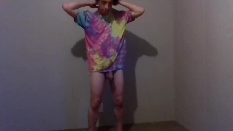 LilTaste: Zkoušení oblečení; Hraní, oblékání a svlékání - Tričko Tye Dye Pt 15