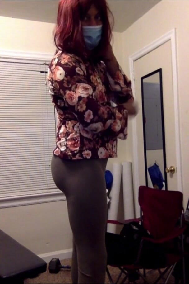 SweetcakesTee: SweetCakes a casa in spandex grigio