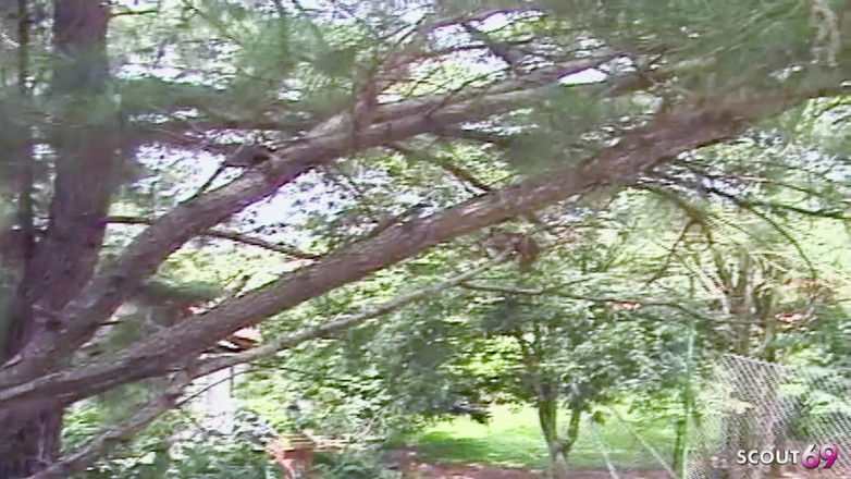 Shemale TS Collection: Blonde Latin Shemale Fucks Guys and Gives Cumshots