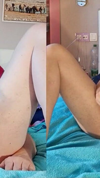 TS Lilly Sophie rucha się w dupę dildem i spróbuj pompy i spermy z masturbatorem i podłącz jej tyłek