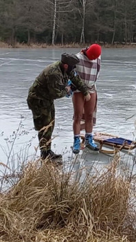 Dray Slave on the Ice