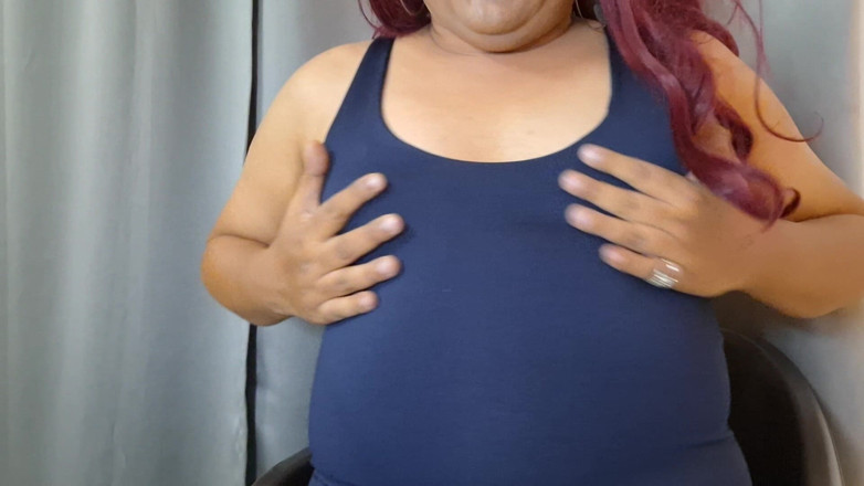 Indiansissychubby: Mamă sexy antrenament cu mine Cumsot be my follower