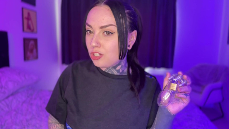 Miss Valentina: Locked in Chastity for a Brat