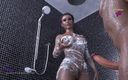 3D Cartoon Porn: Min sovsala 6 - Norah vill duscha med Mark