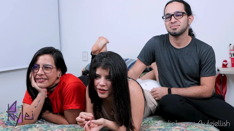 Kylei Ellish: Secret fuck before doing my first porn threesome! I fucked...