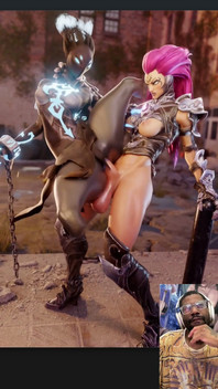 Fury’s Tasty Large Transgender Cock Fucks a Nice Tight Bald Pussy