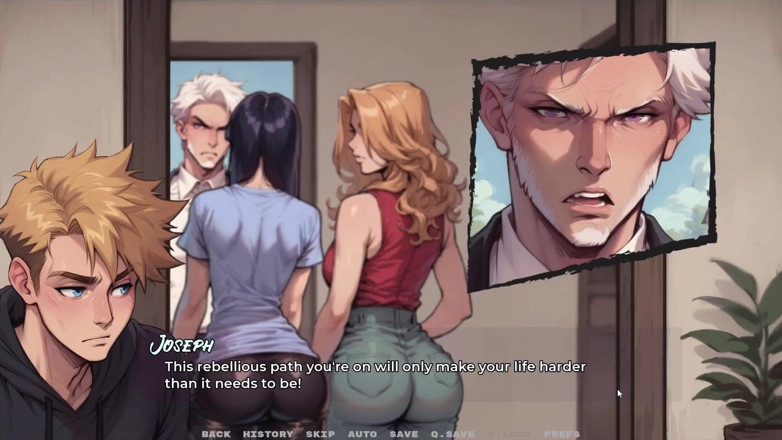 Cumming Gaming: แฟนใหม่ของฉันต้องห้าม เกมเฮนไต ep.49 น้องสาวของฉันคว้าตูดแฟนสาวของฉันต่อหน้าพ่อเลี้ยงของเธอ!