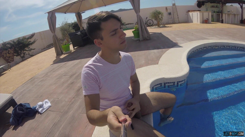 Lust for boys: Cum Eating Boy in the Sun