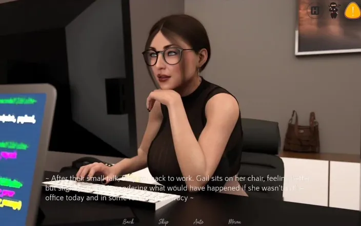 Neorm: Step Sister Jerk of Office Employe Big Cock