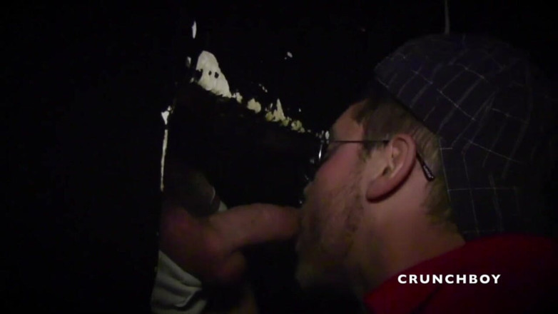 FETISH BDSM STUDIO: Sucking anonymous xxl cock in glory holes