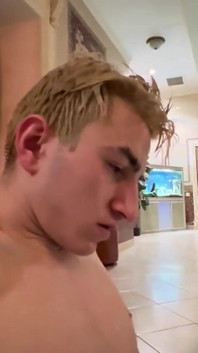 Two Guys with Big Dicks Fucked Each Other in a Sauna and Came on Each Other
