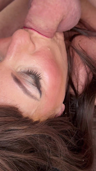 Piss in My Mouth, Cock and Dildo in My Throat, Cum- Shot Into My Mouth Wearing Gag