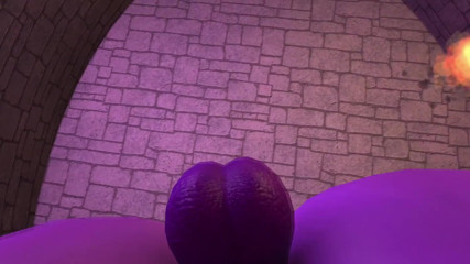 Wraith Futa: Demon Futa deepthroats a chained girl