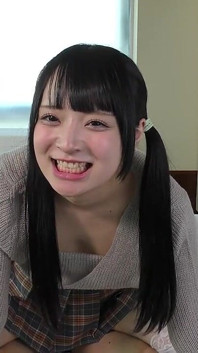 19-year-old Japanese Black-haired Beauty