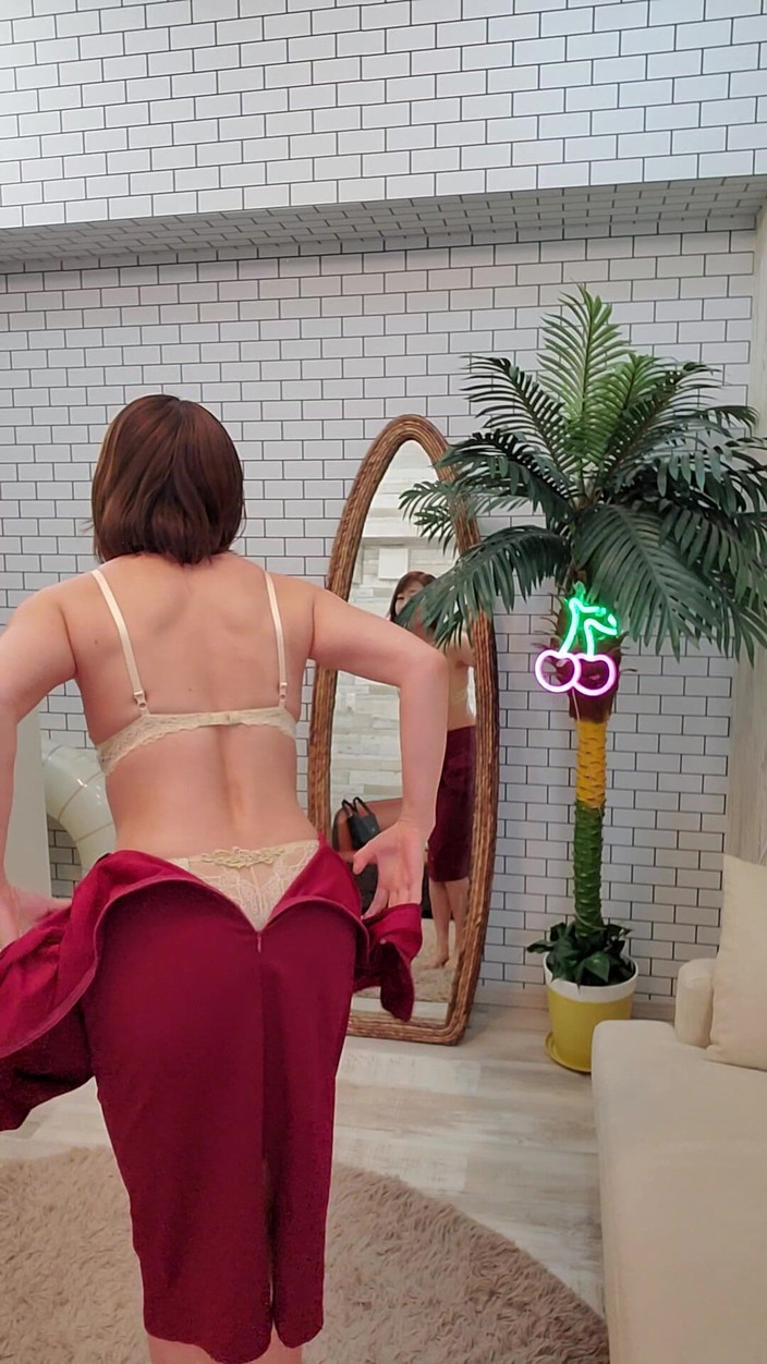 Mayumi Kanzaki: Selfie in de studio van de fotosessie