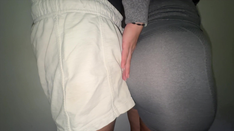 CoupleOfHotSins: Unknown Woman Touches a Stranger's Dick