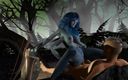 Wraith ward: Ranni rijdt bovenop in het bos | Elden Ring-parodie
