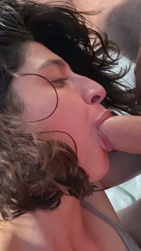 I Give Him a Delicious Blowjob, and He Rewards Me.