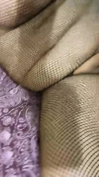 Wildenglishbbw laying in bed in fishnet body suite