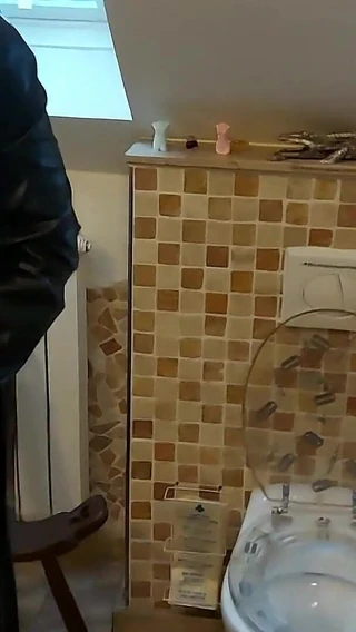 Strict Senz: Miss Alessa Milano Feeding From Toilet Part 1