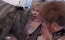 Nasty matures and dirty grannies club: Lesbische oma will muschi