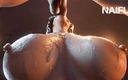 Kn indian: 큰 엉덩이 기름을 붓는 섹스 (사운드 애니메이션)