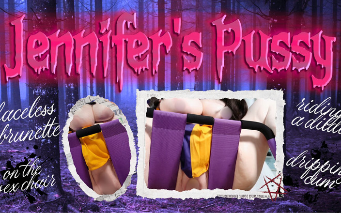 Hunnybrat: Jennifers şişman amcık kremsi sikiş makinesi dildoya biniyor
