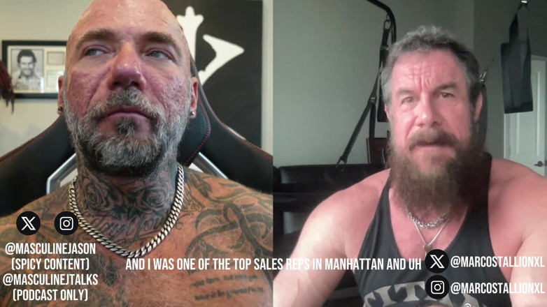 Raw and Uncensored with Masculine Jason: Porn Star Confessions - Marco Stallion Episode 219