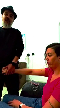 Cuckold Watches the Debt Collector Fuck His Wife. Cuckold POV.