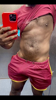 I Am Commando, in a Lift with a Big Mirror, so I Am Showing It off