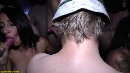 Goldwin pass: Hot chicks in wild gangbang party