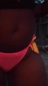 Outdoors Dancing Shaking My Booty Rubbing Fingering My Pussy