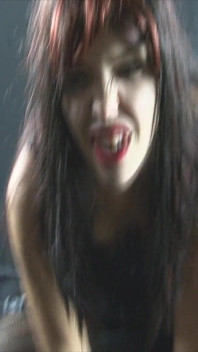 The Vampire Stalks by Daylight in Latex