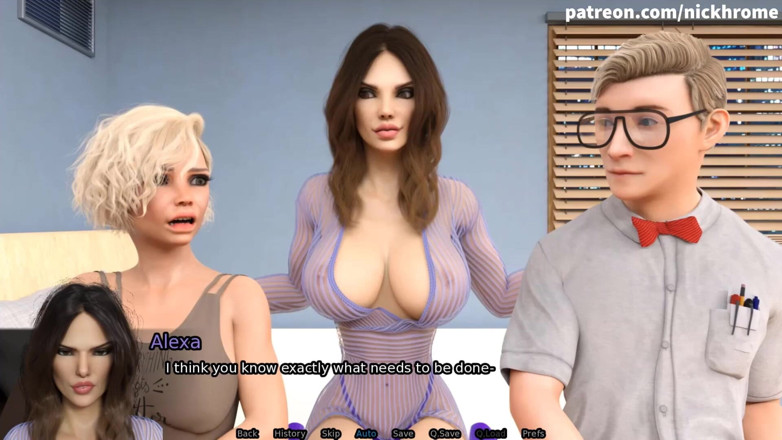 Visual Novels: SexBot 57 - puting berair