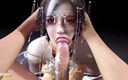 X Hentai: Peituda princesa fode seu corpo gaurd - 3D animation 276