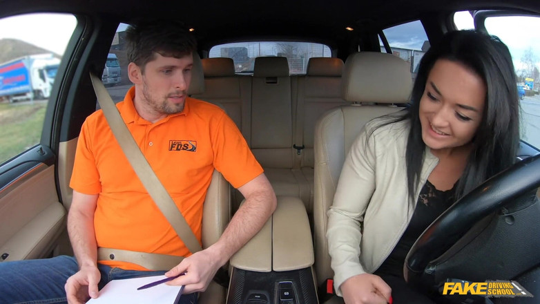 Fake Driving School: Learner Bent Over and Fucked