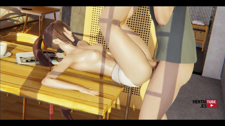 HentaiTubes: Jigokuraku Hentai - Yamada Asaemon Sagiri Sex in a Table - Japanese...
