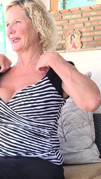 Auntjudys - Busty Mature MILF Mrs. Molly - Spanish Stud Confessions