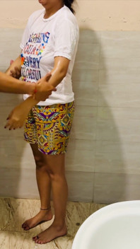 Quente indiana desi casal holi especial romance