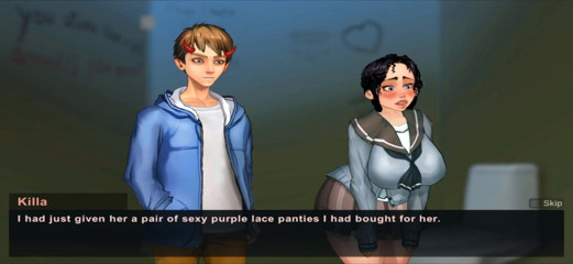 Hentai World: Taffy Tales se udělá s teenagerkou na záchodě