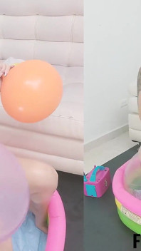 Free+b2p 1718ballons Pool Hot Water