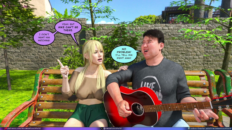 Captain Erogaming comics: Much Bigger Than My Boyfriend - College Days - Part 2