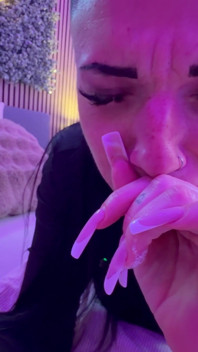 Tertangkap saya merokok... Bertukar menjadi sudut pandangan pertama blowjob selamba