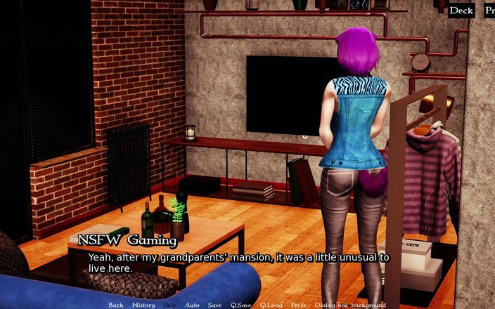NSFW Gaming: 젖탱이를 문지르며 마법을 재충전하는 고양이 소녀(furrhouse Ch16p5)