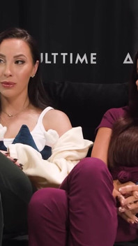 Pornstars Podcast After Lesbian Hookup
