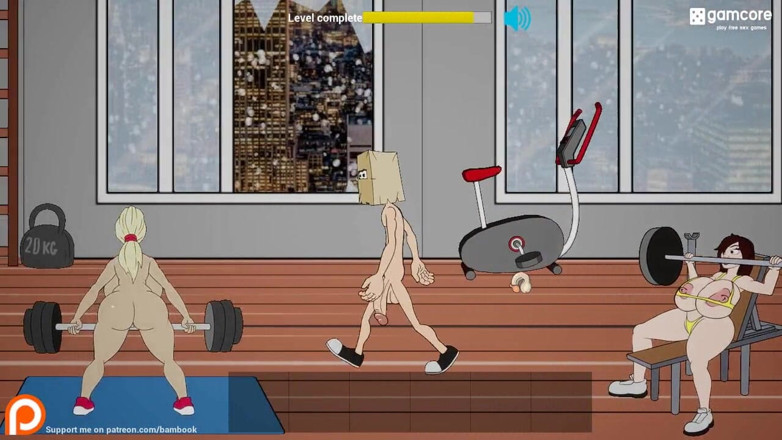 Dirty GamesXxX: Fuckerman: sesi ngentot di gym, ep. 11